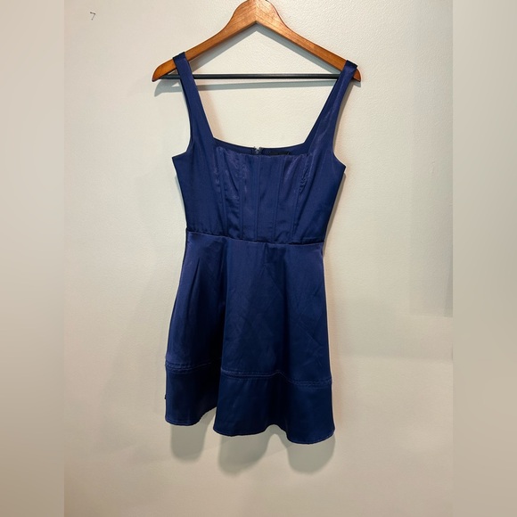 Windsor navy dress (XS) - Picture 1 of 9